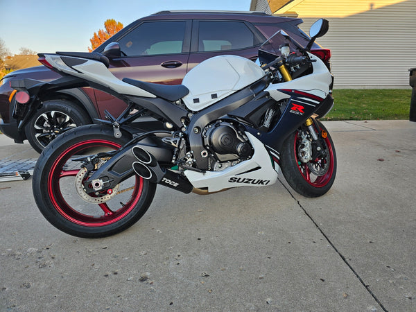 TOCE Razor Tip Full Exhaust - Suzuki GSX-R600 & GSX-R750 (11-26)