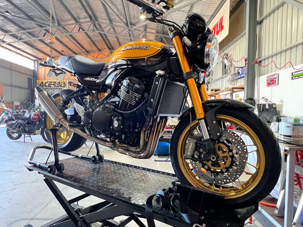 Kawasaki Z900RS Cafe Racer Vandemon Full Titanium Exhaust System 2018-25