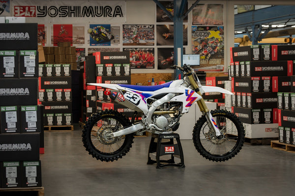 YZ250F 24-26 RS12 Full Exhaust / Aluminum Muffler