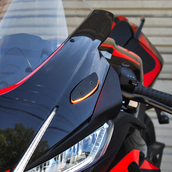 NRC Aprilia RSV4 Mirror Block Off Turn Signals (2025-Present) - Image 2