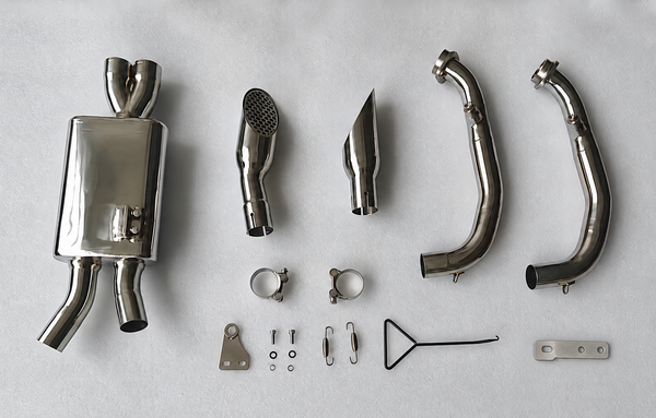 CFMOTO 450SR 450SRS & SS Stainless Steel Low Mount Exhaust System 2025-2026
