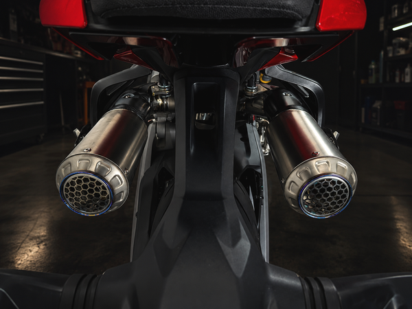 Ducati Panigale/ Streetfighter V2 and V2S 890 Titanium High Mount Full Exhaust 2025-2026