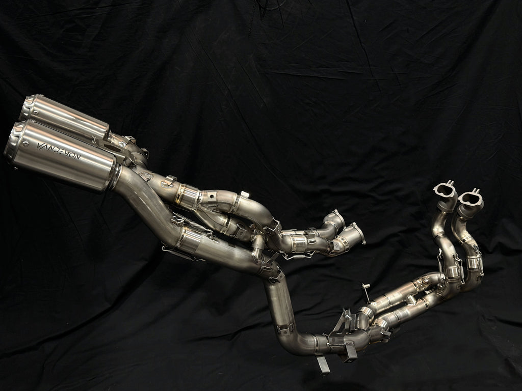 Ducati Panigale V4, V4S & V4R Vandemon High Mount Race Exhaust System 2025-2026