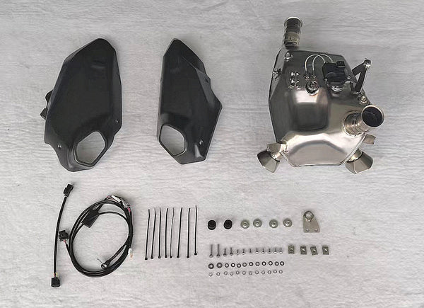 Ducati Panigale/ Streetfighter V4 Vandemon Bimodal Stealth Titanium Slip-On 2025-26
