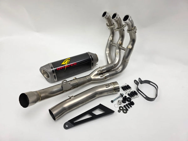 Graves Motorsports Yamaha R9 Titanium WORKS Exhaust - Carbon Silencer