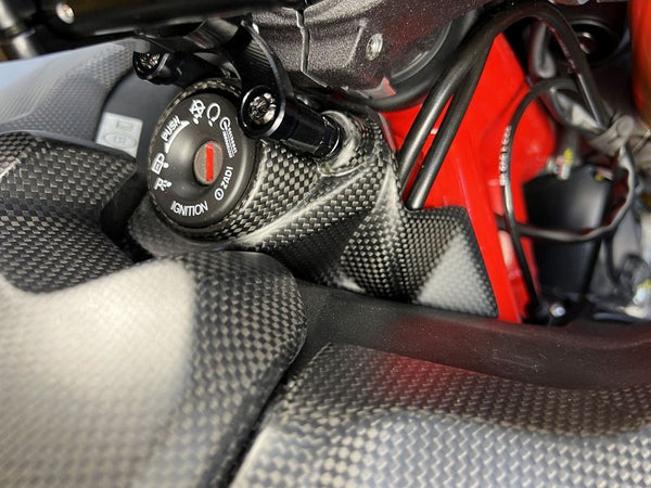 Keycover carbon for Ducati Hypermotard 950 image 5