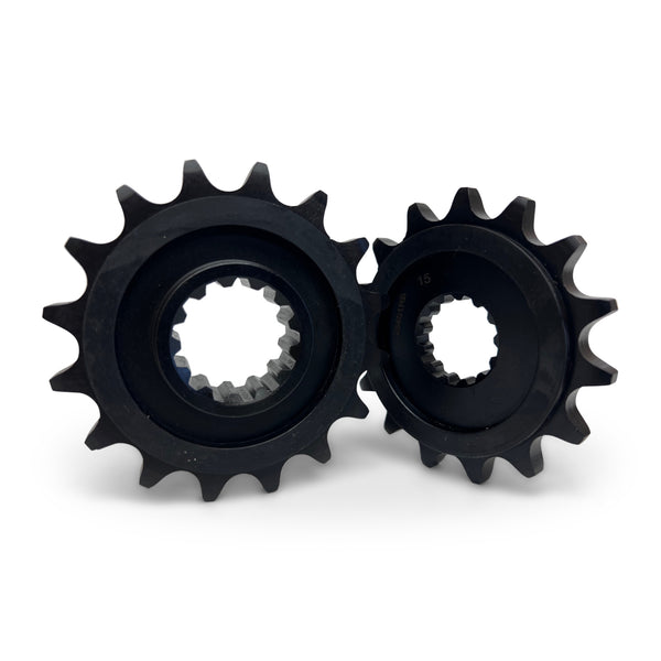Superlite 525 Pitch - OE Style Rubber Dampened Chromoly Steel Front Honda Sprocket - SKU# 20612RB