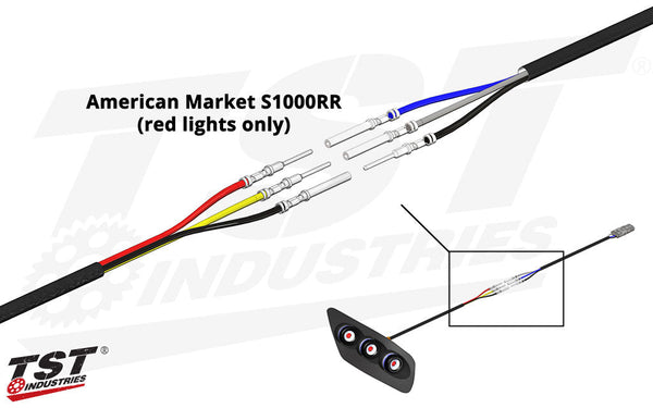 TST In-Tail LED Integrated Tail Light for BMW S1000RR 2023+ - BLEMISHED