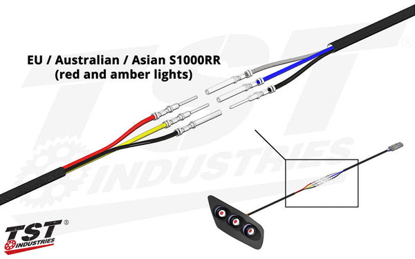 TST In-Tail LED Integrated Tail Light for BMW S1000RR / M1000RR 2023+