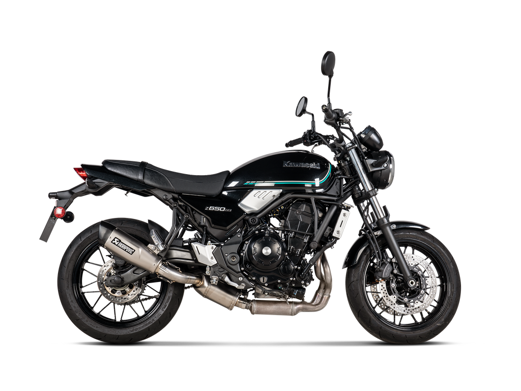 AKRAPOVIC Kawasaki Z650 RS 2022-2024 Slip-On Line (Titanium) S-K6SO8-HCQT