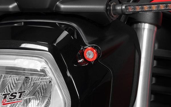 TST Headlight Hardware Accent Kit for Honda Grom 2022-2024