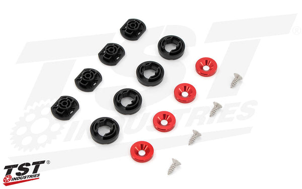 TST Undertail Anodized Hardware Kit for Honda Grom 2022+