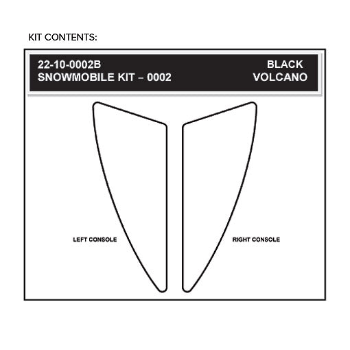 STOMPGRIP Snowmobile: Universal Console Grips (0001)