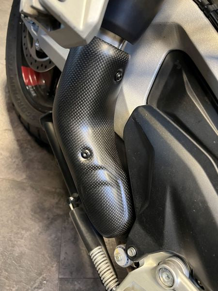 exhaust heat shield carbon for Ducati Multistrada V4 image 3
