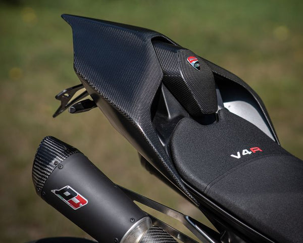 rear seat cover carbon for Panigale V2 / V4, Streetfighter V2 / V4 Ducati Corse Batch image 2