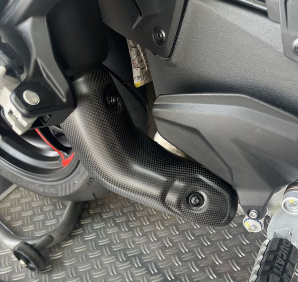 exhaust heat shield carbon for Ducati Multistrada V4 RS -2025 image 2