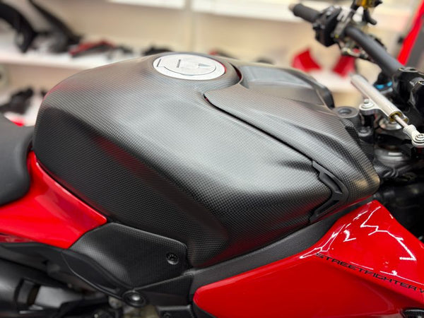 fuel tank cover carbonfiber Ducati Panigale Streetfighter V4 2025- image 5