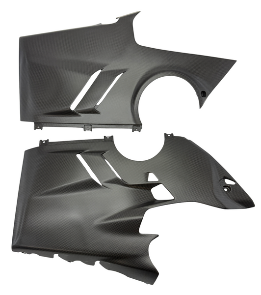 Belly Pan carbon left right OEM Ducati Panigale V4 2022-2024