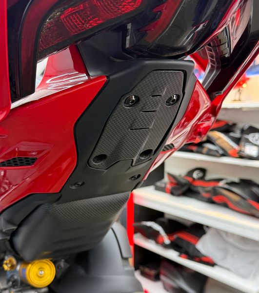 number plate cover carbon for Ducati Panigale Streetfighter V4 V2 2025- image 6