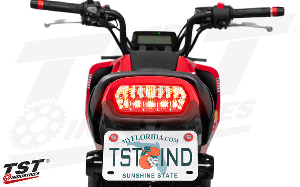 TST Programmable and Sequential LED Integrated Tail Light for Honda Grom 2022+