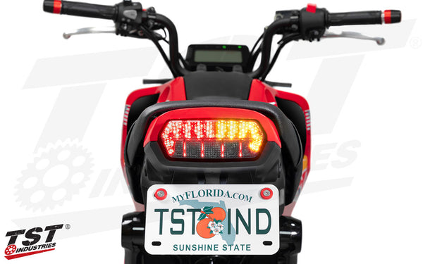 TST Programmable and Sequential LED Integrated Tail Light for Honda Grom 2022+