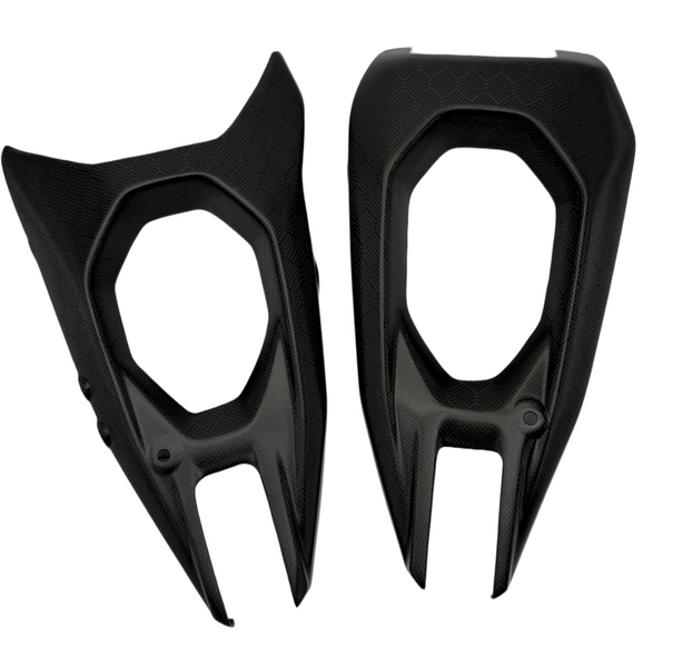 swingarm covers carbonfiber honeycomb Ducati Panigale Streetfighter V4 2025-