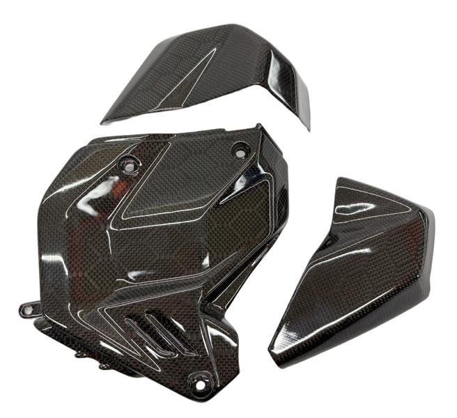 air filter covers carbonfiber honeycomb Ducati Panigale Streetfighter V4 2025-
