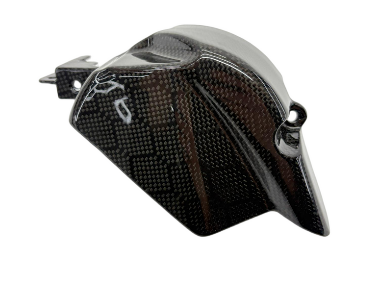 sprocket cover carbonfiber honeycomb Ducati Panigale Streetfighter V4 2025-