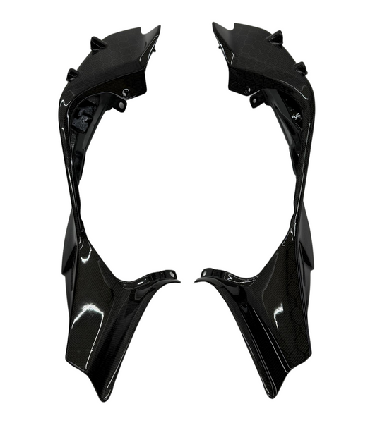 seat panels carbonfiber honeycomb Ducati Panigale Streetfighter V4 2025-