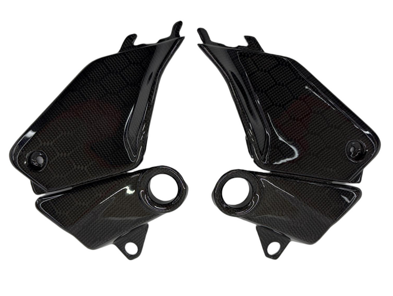 tank side covers carbonfiber honeycomb Ducati Panigale Streetfighter V4 2025-