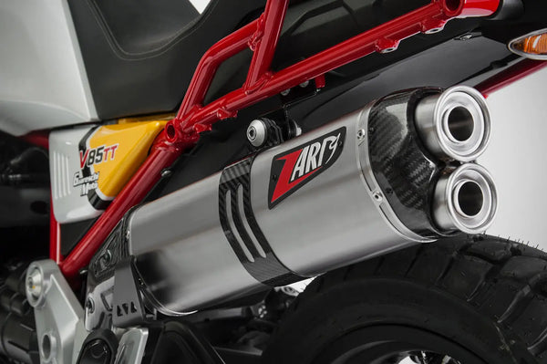 ZARD Exhaust Slip-On Moto Guzzi V85TT 2019-2023