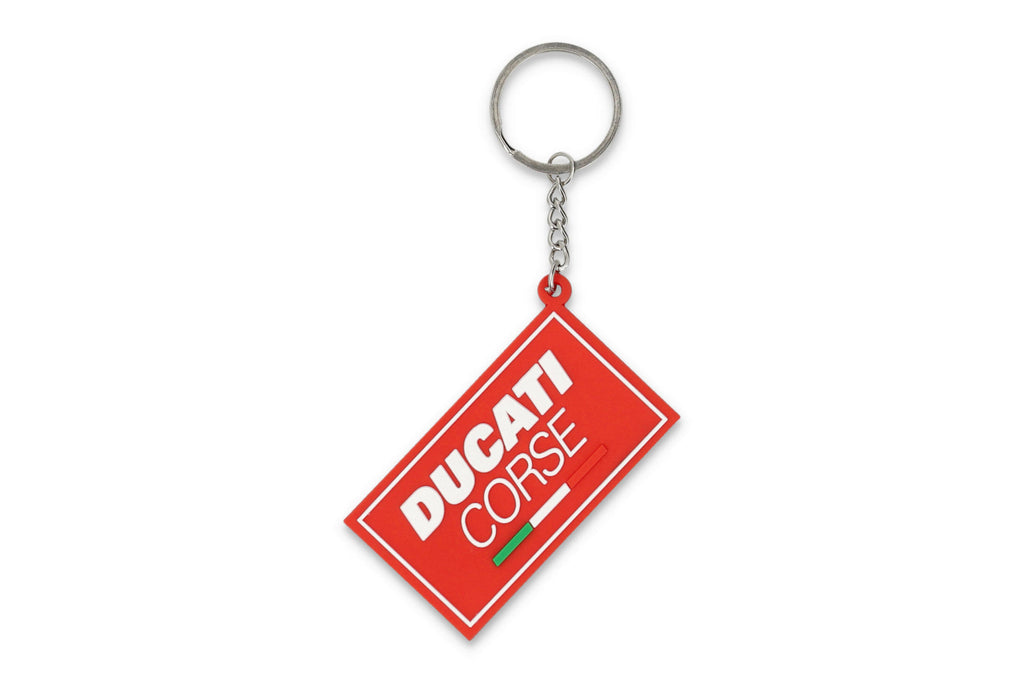 CNC RACING | Keyring Ducati Corse - Logo (100% PVC)