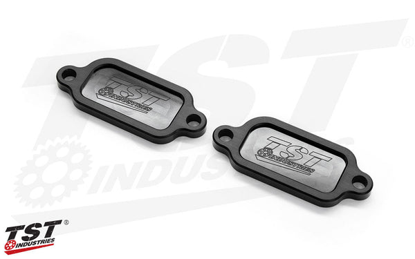 TST Smog Block Off Plates for Suzuki GSX-8S 2023+ / GSX-8R 2024+