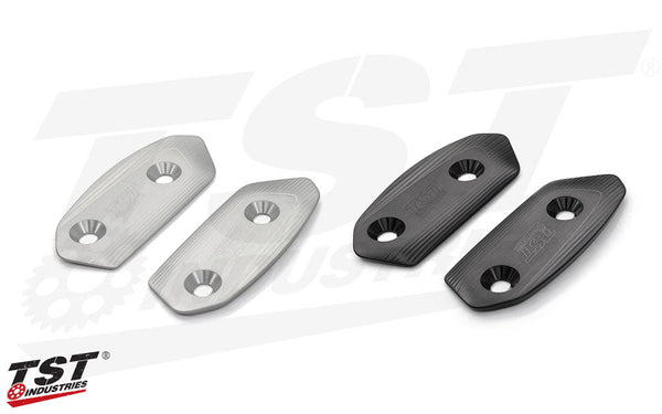 TST Mirror Block Off Plates for Suzuki GSX-8R 2024+