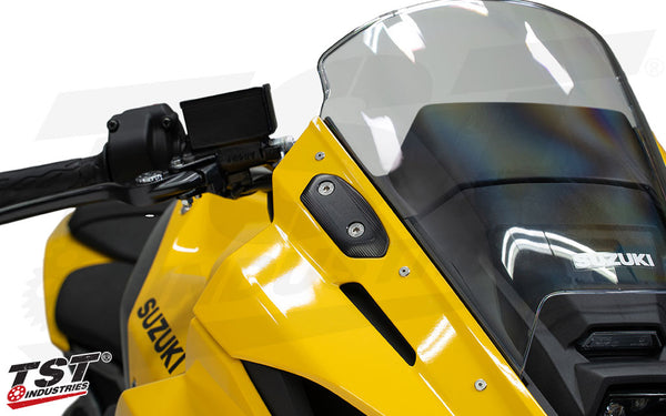 TST Mirror Block Off Plates for Suzuki GSX-8R 2024+