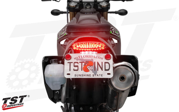 TST LED Integrated Tail Light & Fender Eliminator System for Kawasaki KLX300 / KLX300SM 2024+