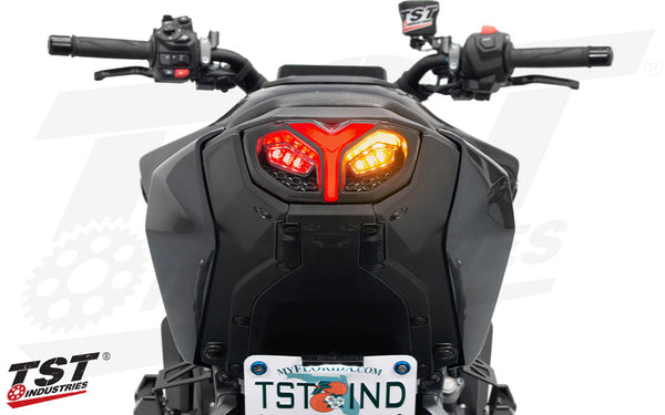 TST Programmable And Sequential LED Integrated Tail Light For Yamaha MT-09 2024+