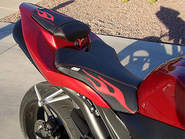 Yamaha | R1 04-06 | Flame | Rider Seat Cover