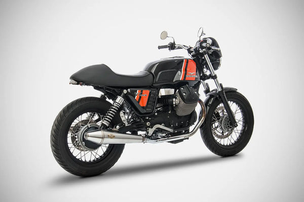 ZARD Exhaust Conical Slip-On Moto Guzzi V7 Classic / Stone / V7II Stone 2008-2015 image 8