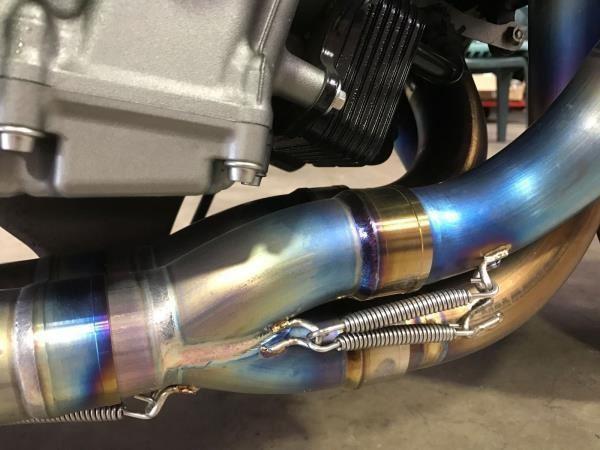 Kawasaki Ninja H2 & H2R Vandemon Brushed Titanium Exhaust System