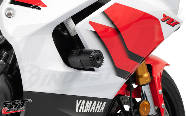 TST Shock Absorbing Frame Sliders for Yamaha YZF-R7 2026+