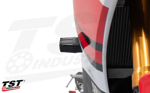 TST Shock Absorbing Frame Sliders for Yamaha YZF-R7 2026+