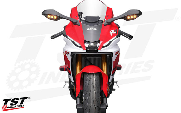 TST Shock Absorbing Frame Sliders for Yamaha YZF-R7 2026+