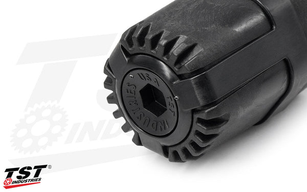 TST Shock Absorbing Frame Sliders for Yamaha YZF-R7 2026+
