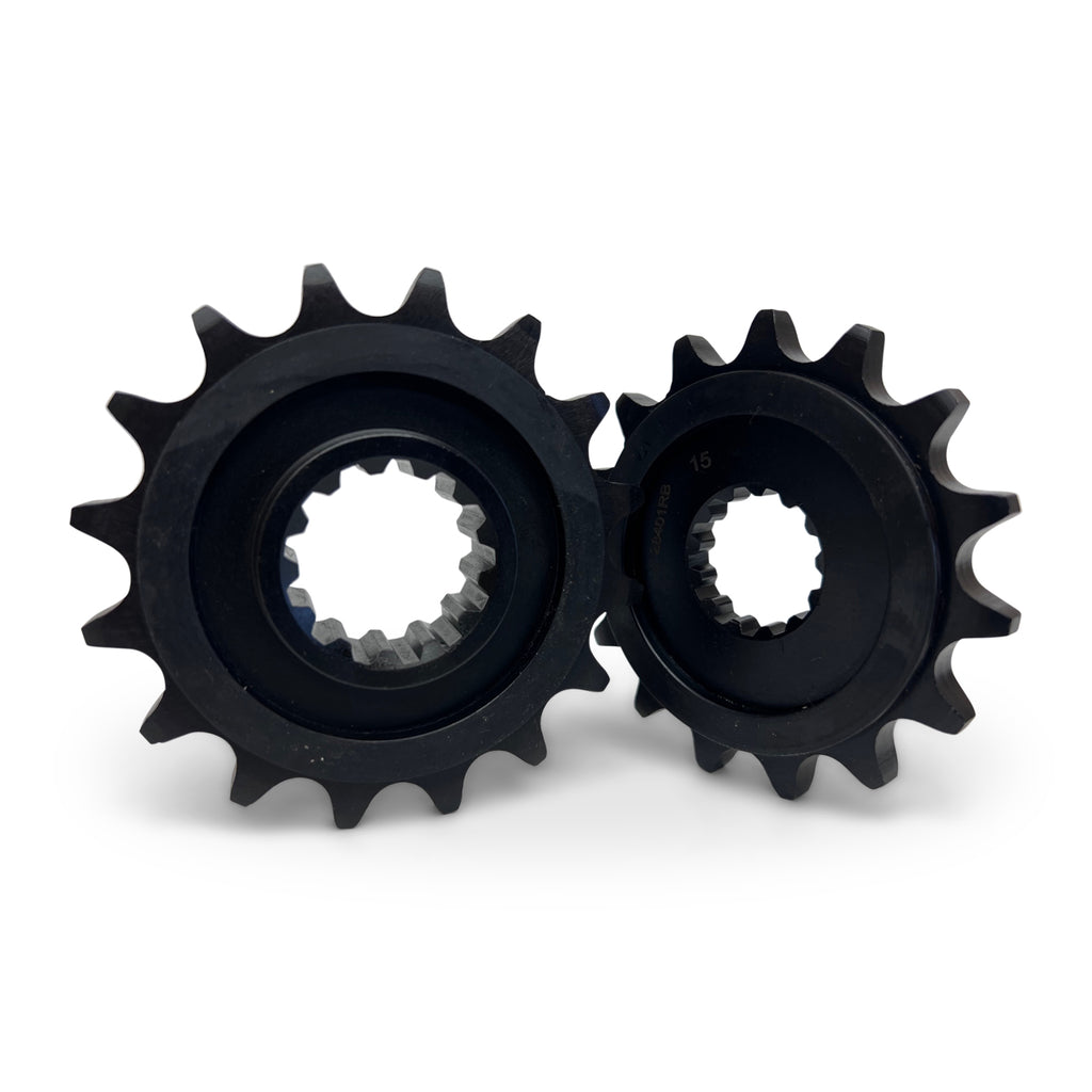 Superlite 520 Pitch - OE Style Rubber Dampened Chromoly Steel Front Sprocket - SKU# 27500RB