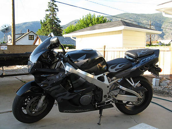 Honda | CBR900RR 92-99 | Flame | Passenger Seat Cover