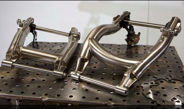 NCR.10.Titanium Swingarm.SC
Complete swingarm in tianium- In
Stock for both Ducati SportClassic and Paul Smart