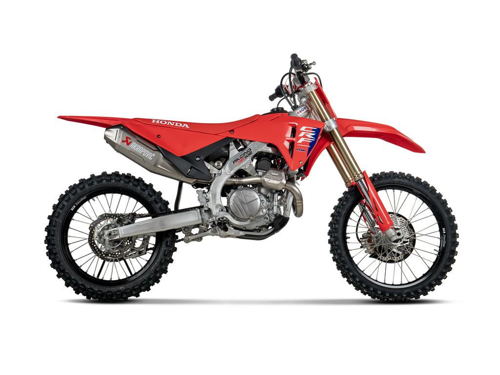 AKRAPOVIC Honda CRF250R / 250RX 2022-2026 Evolution Line (Titanium) S-H2MET13-FDHLTA