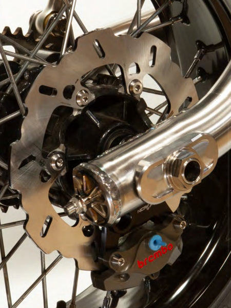 NCR.10.Titanium Swingarm.SC
Complete swingarm in tianium- In
Stock for both Ducati SportClassic and Paul Smart