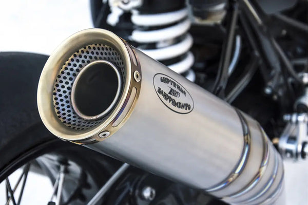 ZARD Exhaust Capitan Scappamento Full System BMW R NineT 1200 2015-2020 Titanium image 2